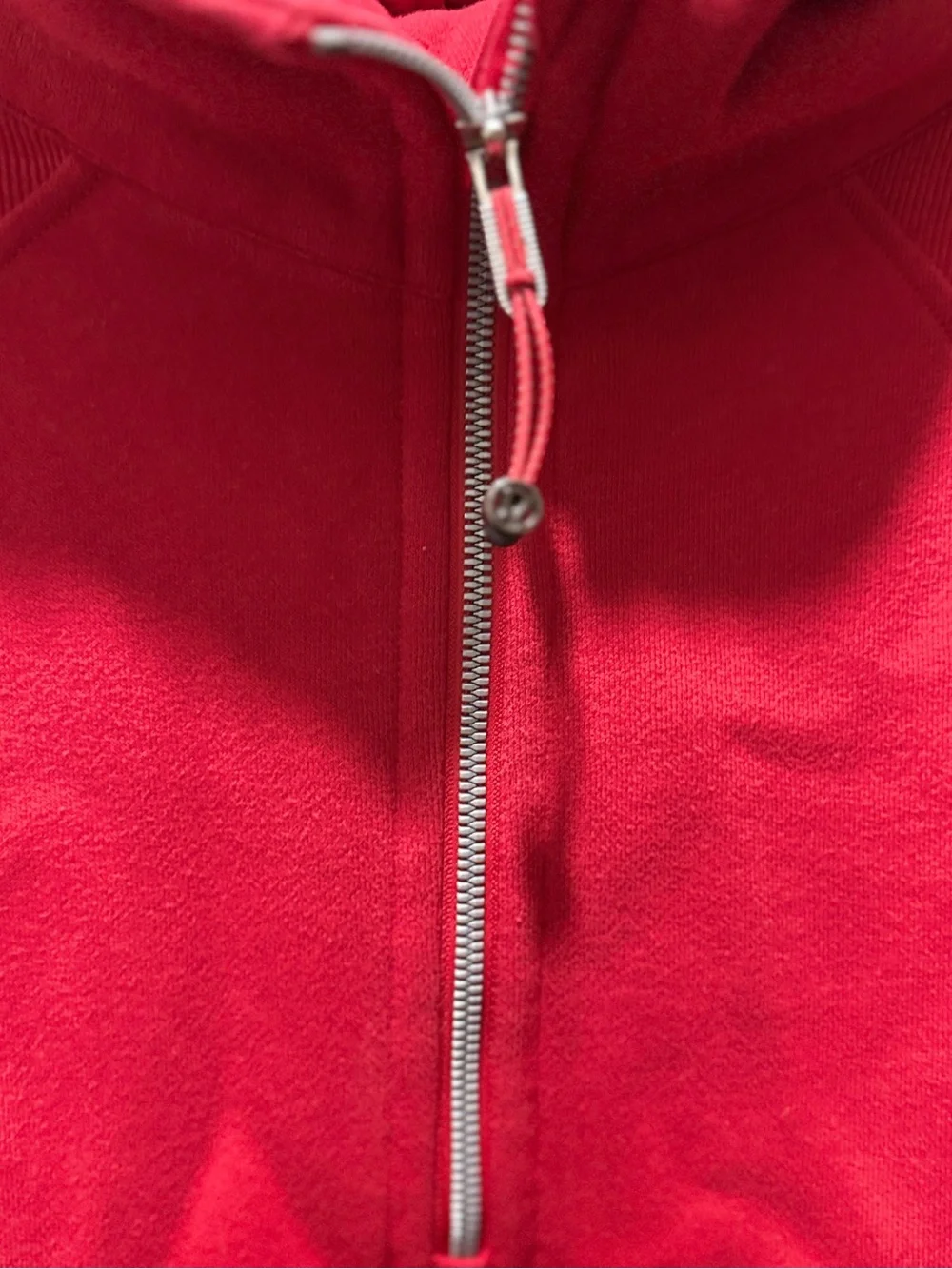 Lululemon Scuba Oversized Half-Zip Hoodie - Red Glow - Picture 5 of 10
